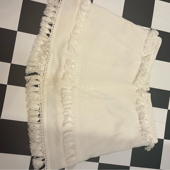 SUNDAYS Knit Tassel Mini Skirt - Picture 5 of 5